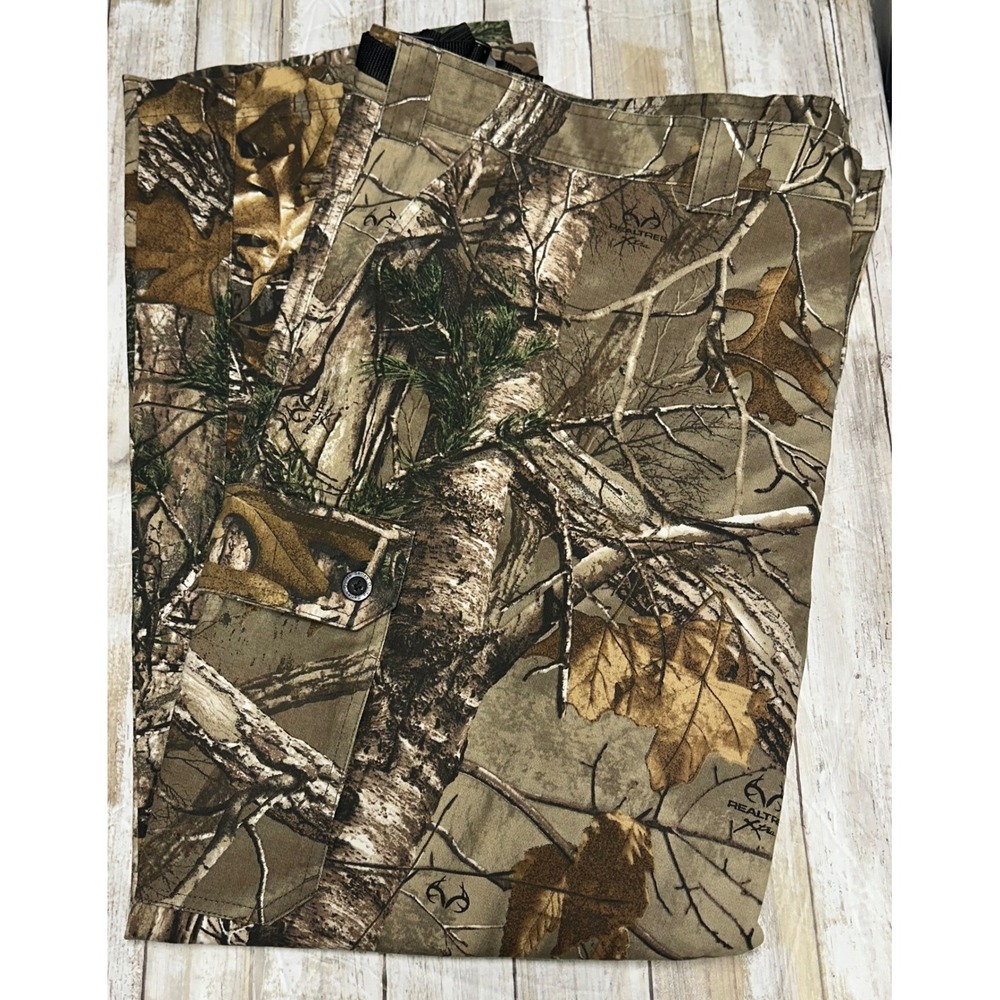 Gander Mountain Guide Series Realtree  Camo Cargo Pants Mens‎ 3XL 48-50 Huntin